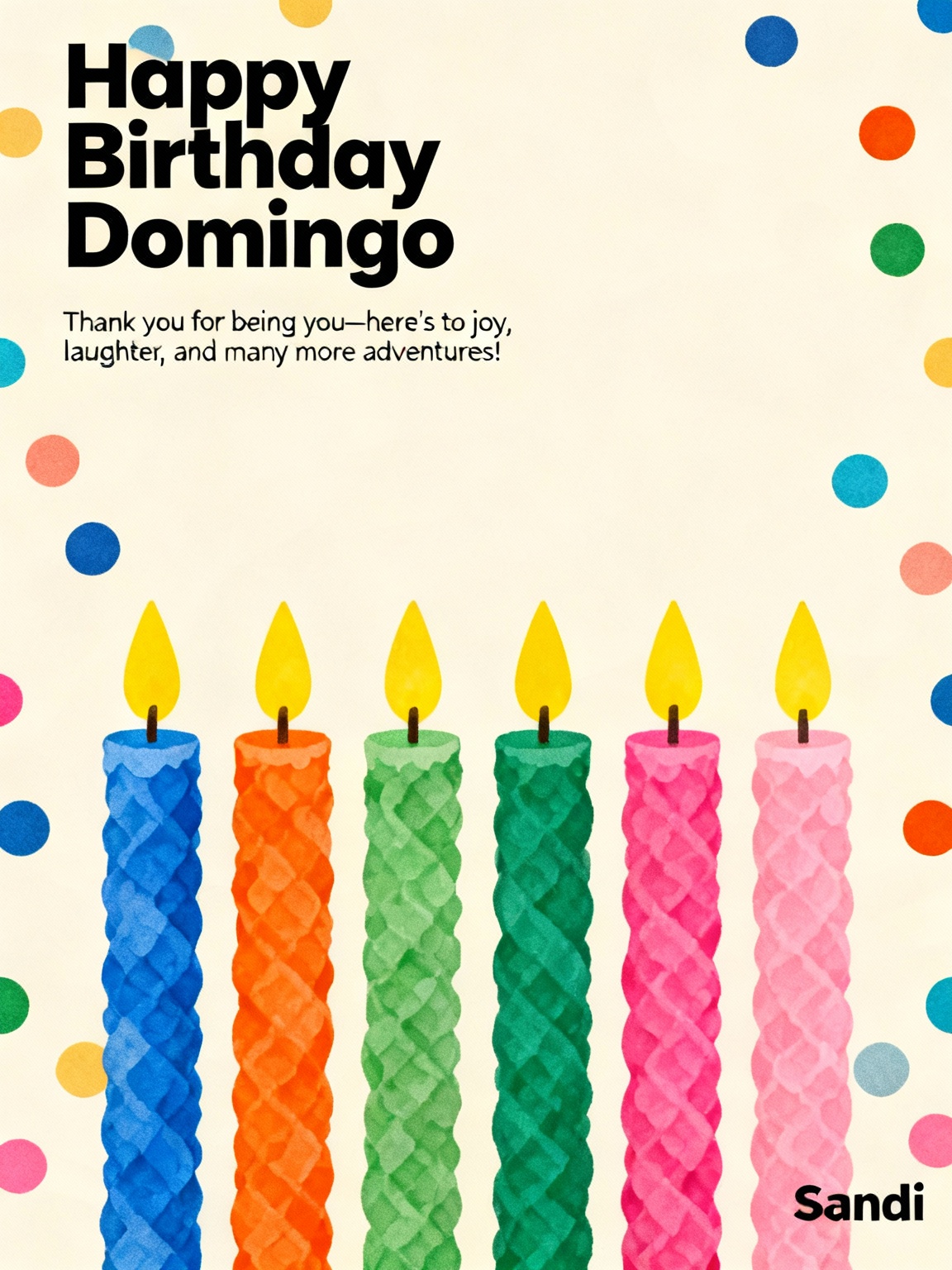 Birthday Celebration Poster