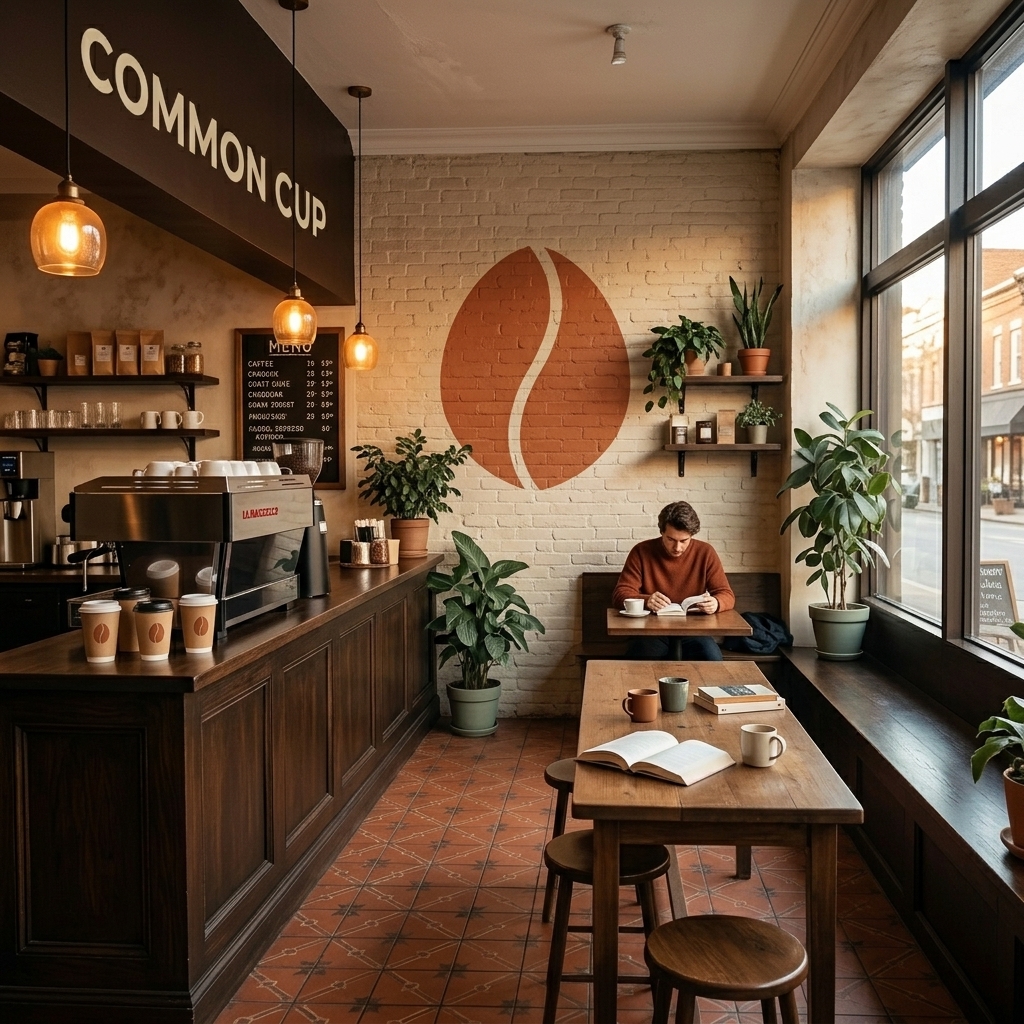 Cafe interior