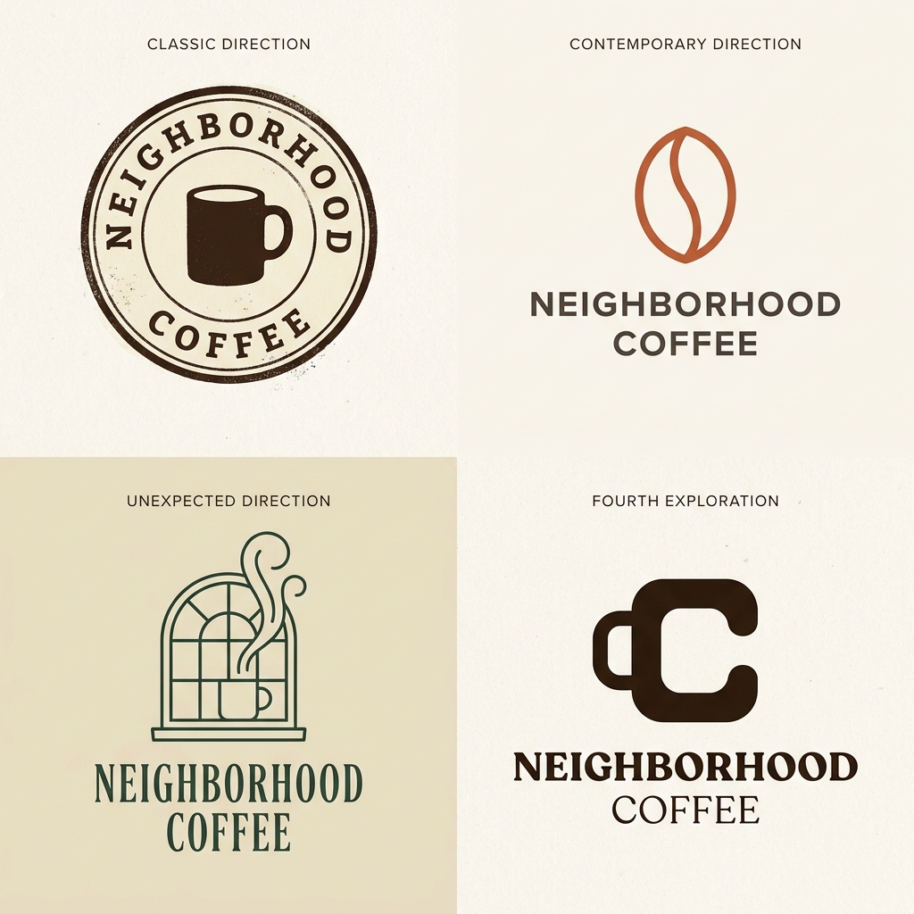 Brand direction explorations