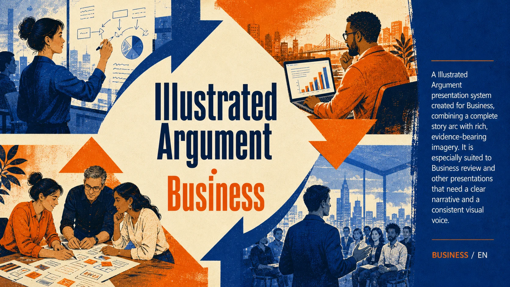Illustrated Argument · Business — diapositive 1