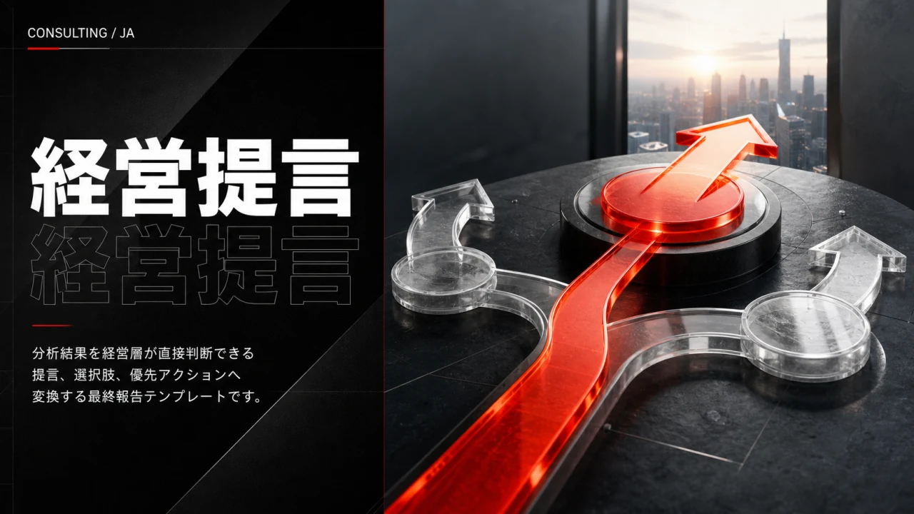 Executive Recommendation 1번째 슬라이드