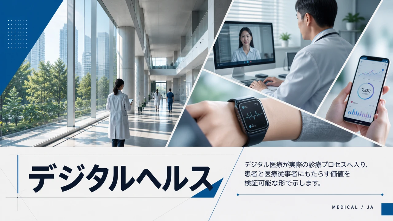 Digital Health สไลด์ 1