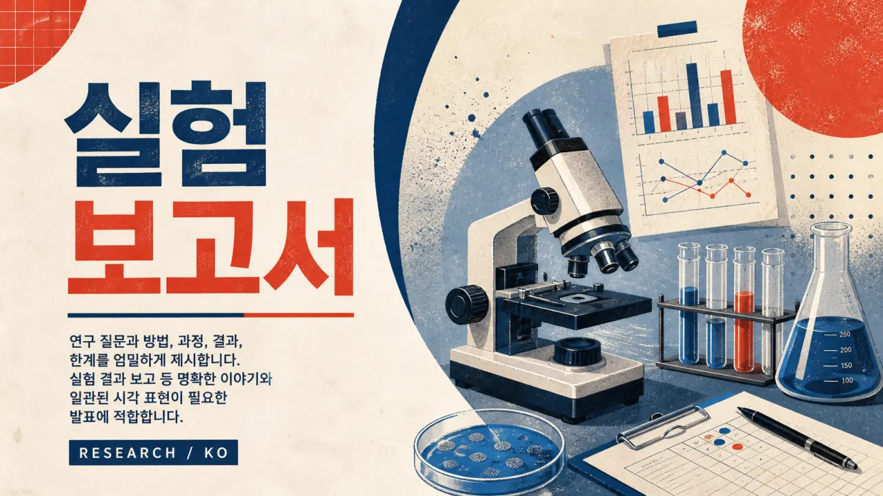 Experiment Report slide 1