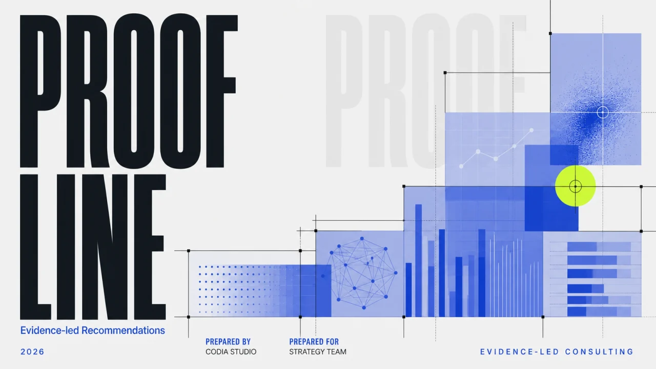 Proofline, diapositiva 1