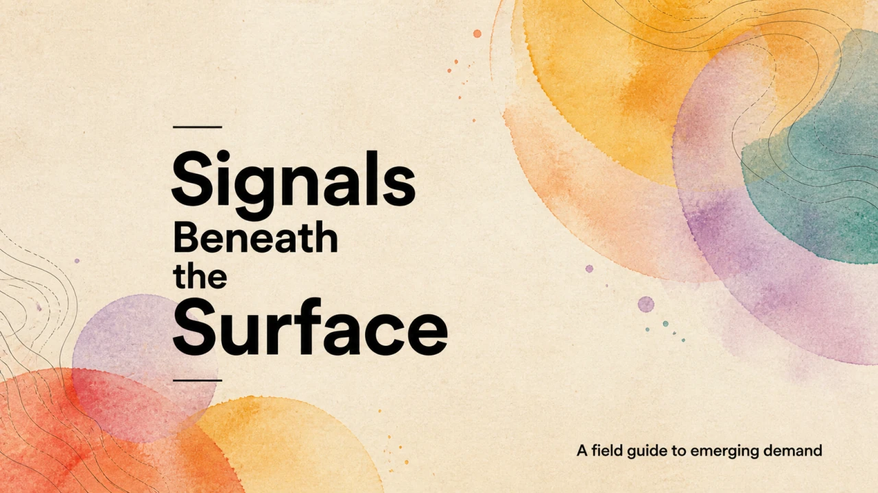 Signals Beneath the Surface — Folie 1