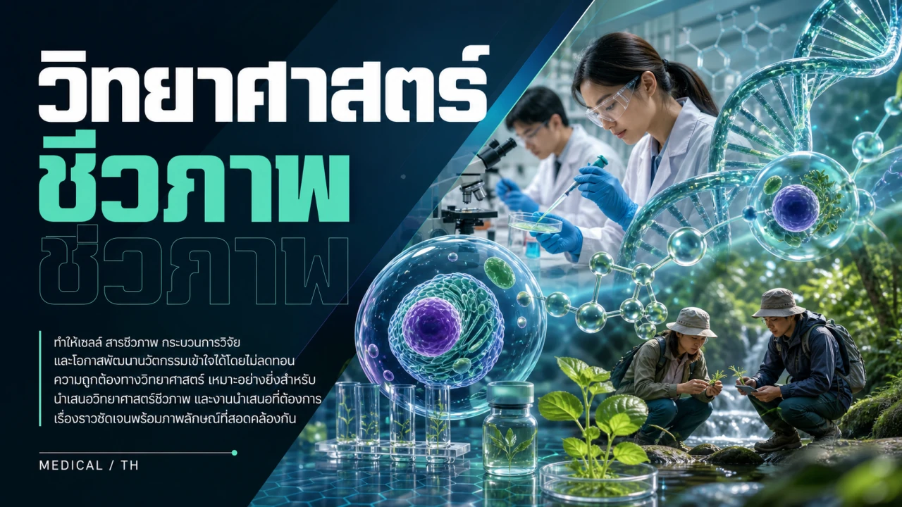 Life Sciences 1번째 슬라이드