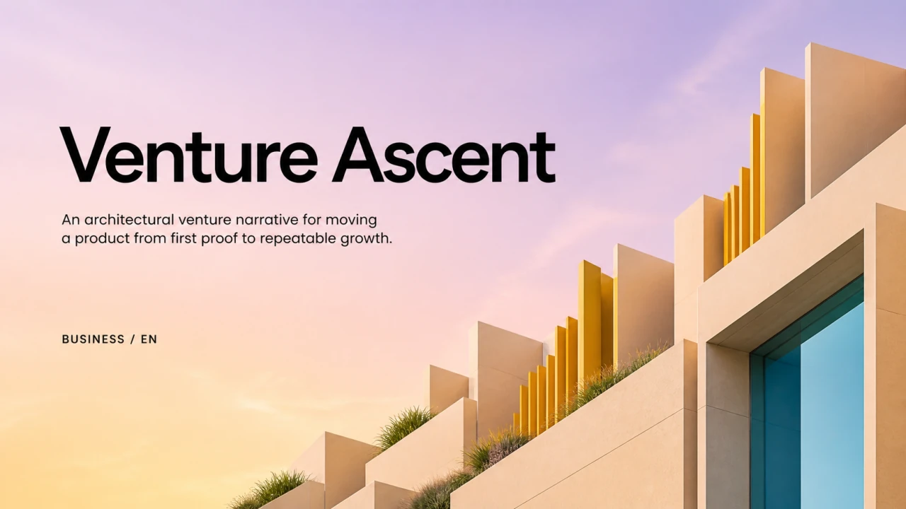 Venture Ascent slide 1
