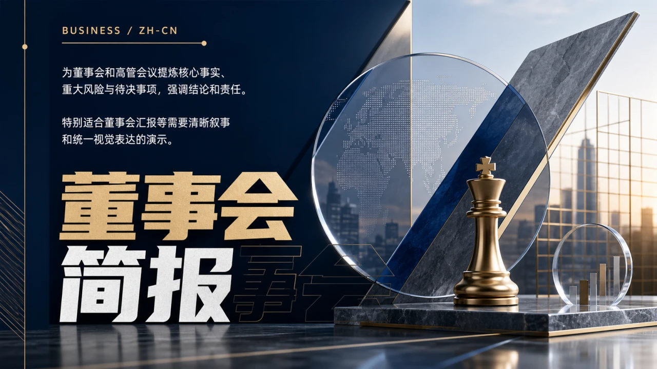 董事会简报 第 1 页