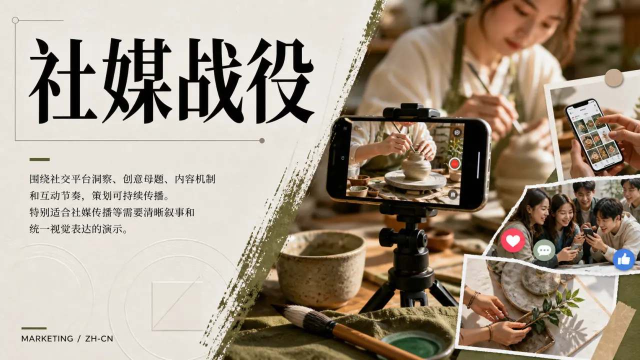 社媒战役