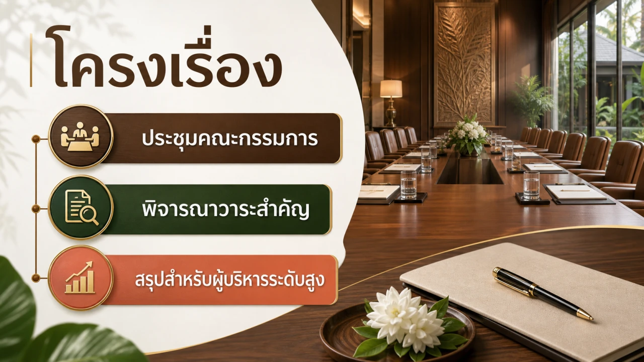 สรุปสำหรับคณะกรรมการ สไลด์ 2