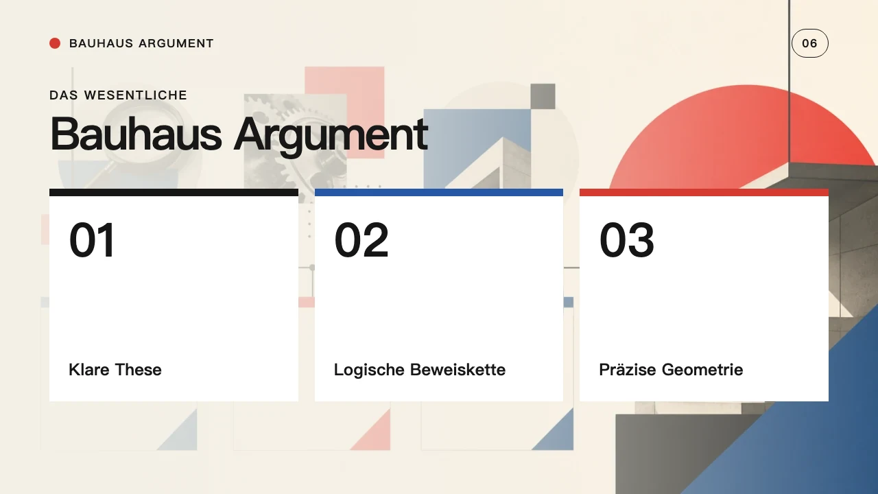 Bauhaus Argument slide 7