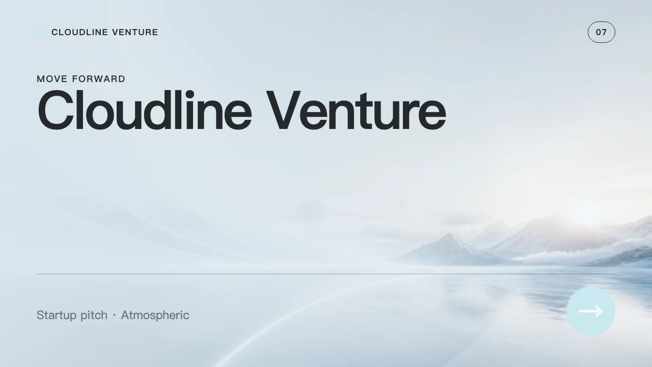 Cloudline Venture slide 8