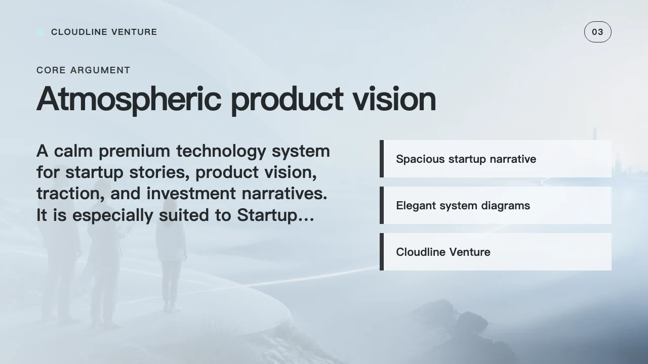 Cloudline Venture slide 4