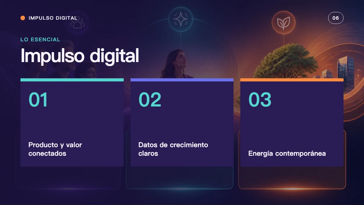 Impulso digital, diapositiva 7