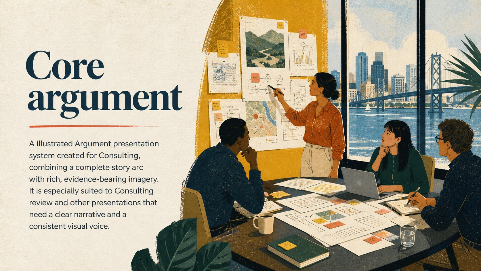 Illustrated Argument · Consulting, diapositiva 4
