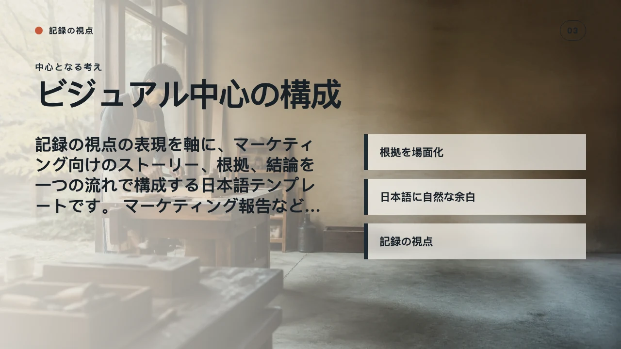 ブランド刷新 スライド 4