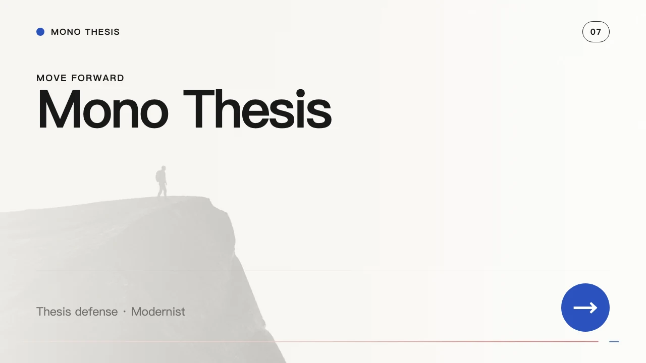 Mono Thesis — Folie 8