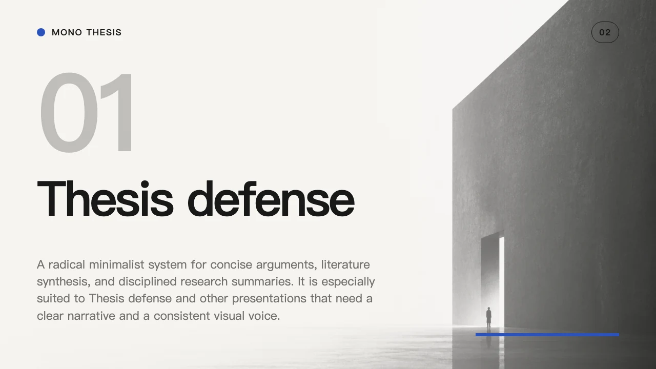 Mono Thesis — Folie 3