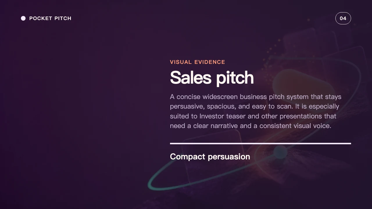 Pocket Pitch slide 5