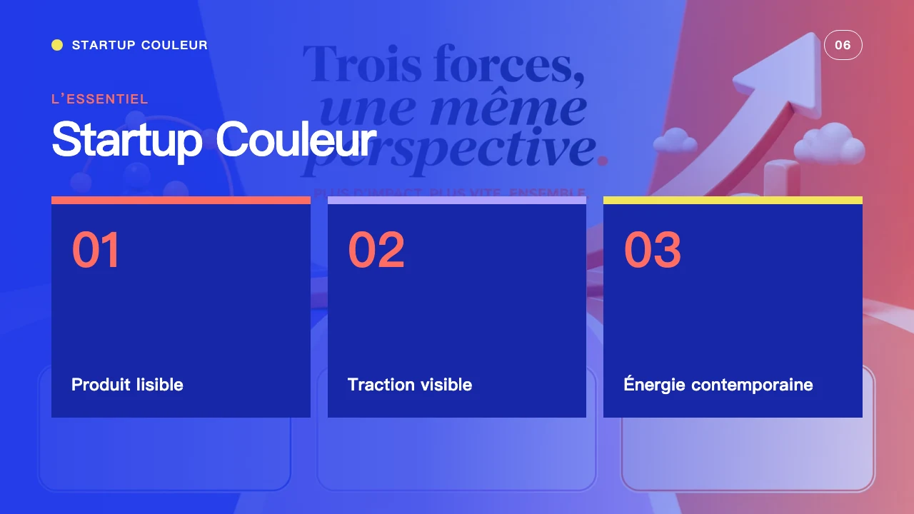 Startup Couleur — diapositive 7