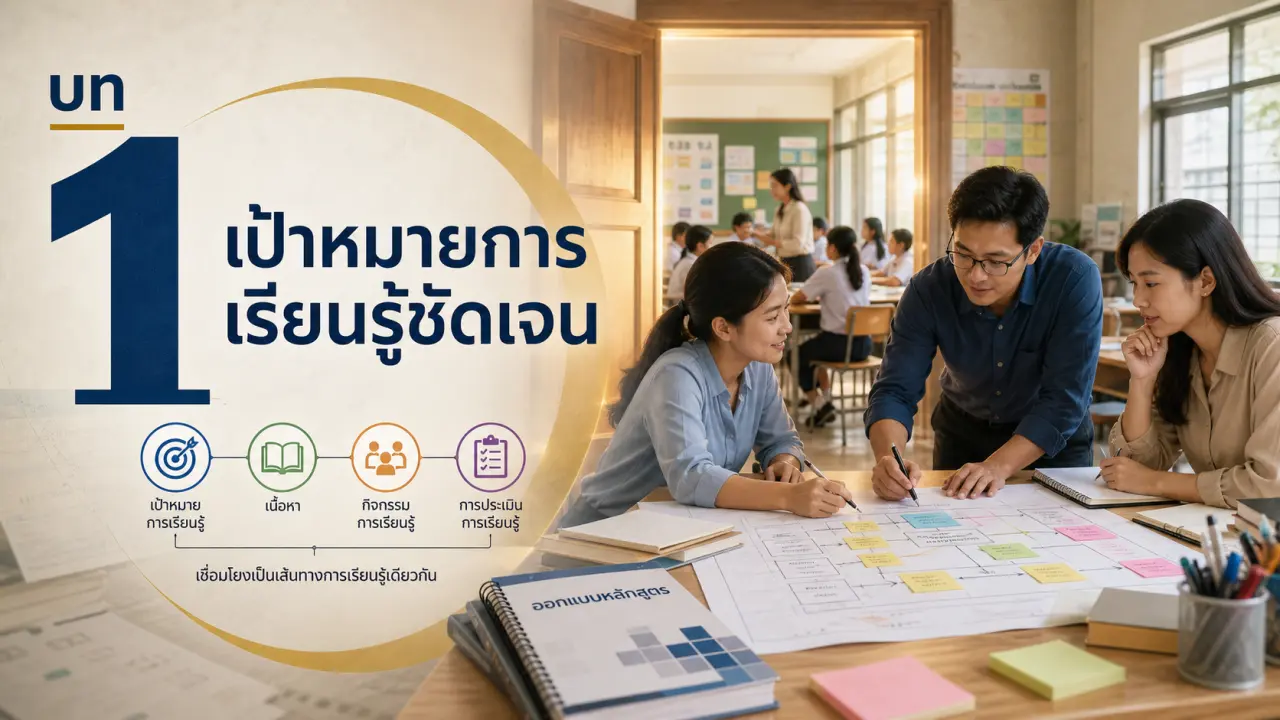 ออกแบบหลักสูตร สไลด์ 3