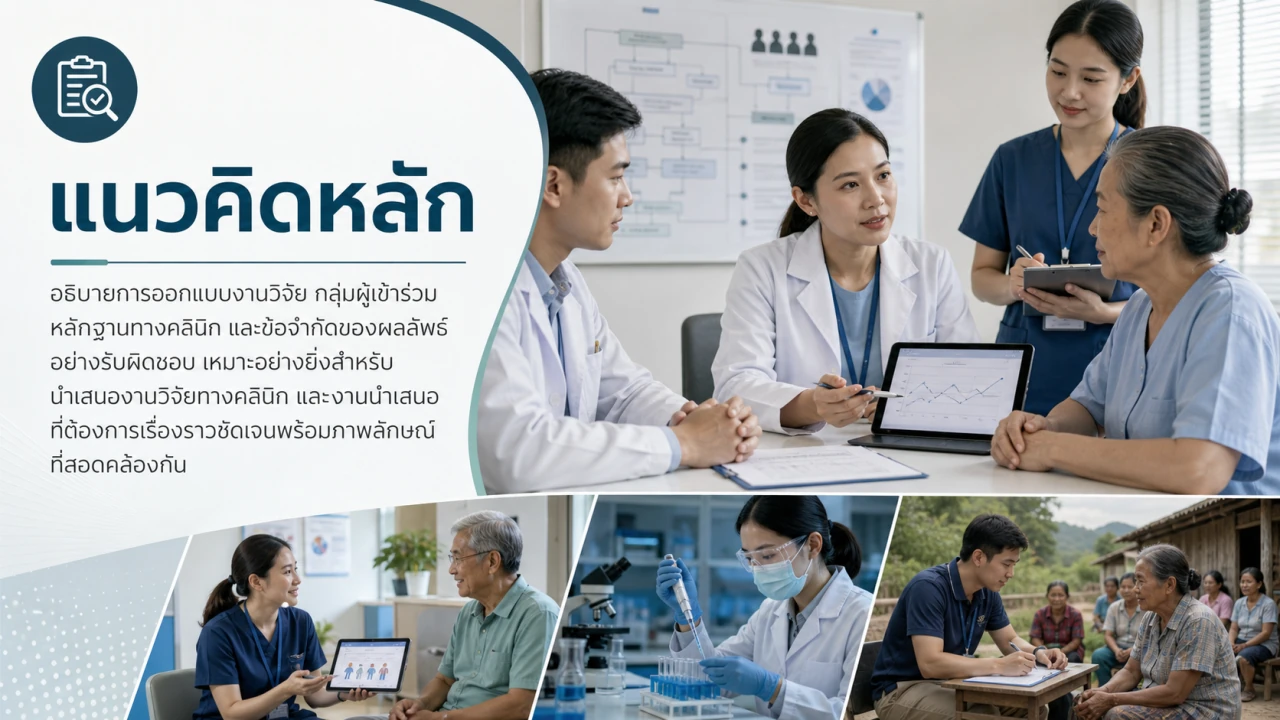 งานวิจัยทางคลินิก สไลด์ 4