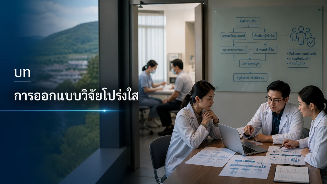 งานวิจัยทางคลินิก สไลด์ 3