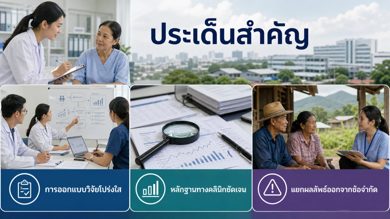 งานวิจัยทางคลินิก สไลด์ 7