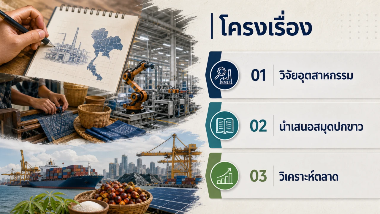 สมุดปกขาวอุตสาหกรรม สไลด์ 2
