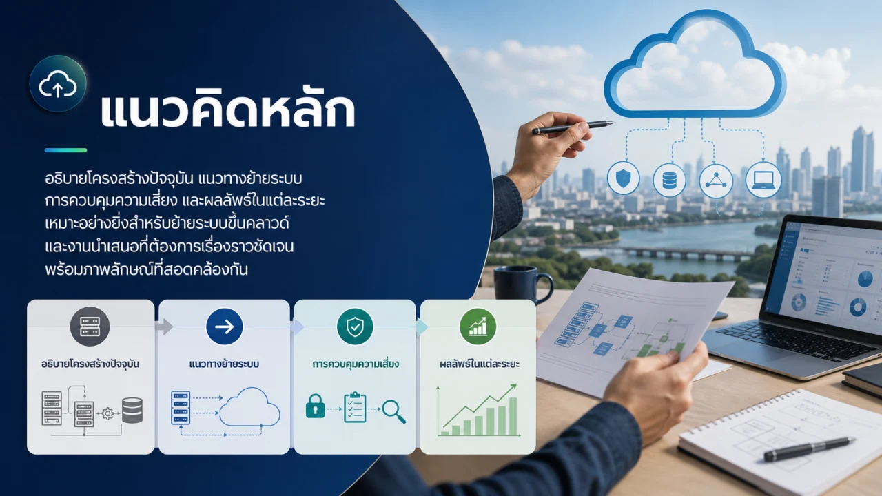 การย้ายสู่คลาวด์ สไลด์ 4