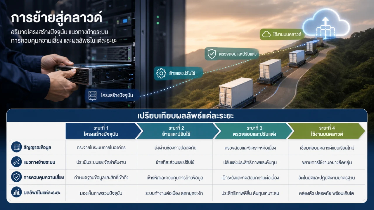 การย้ายสู่คลาวด์ สไลด์ 6