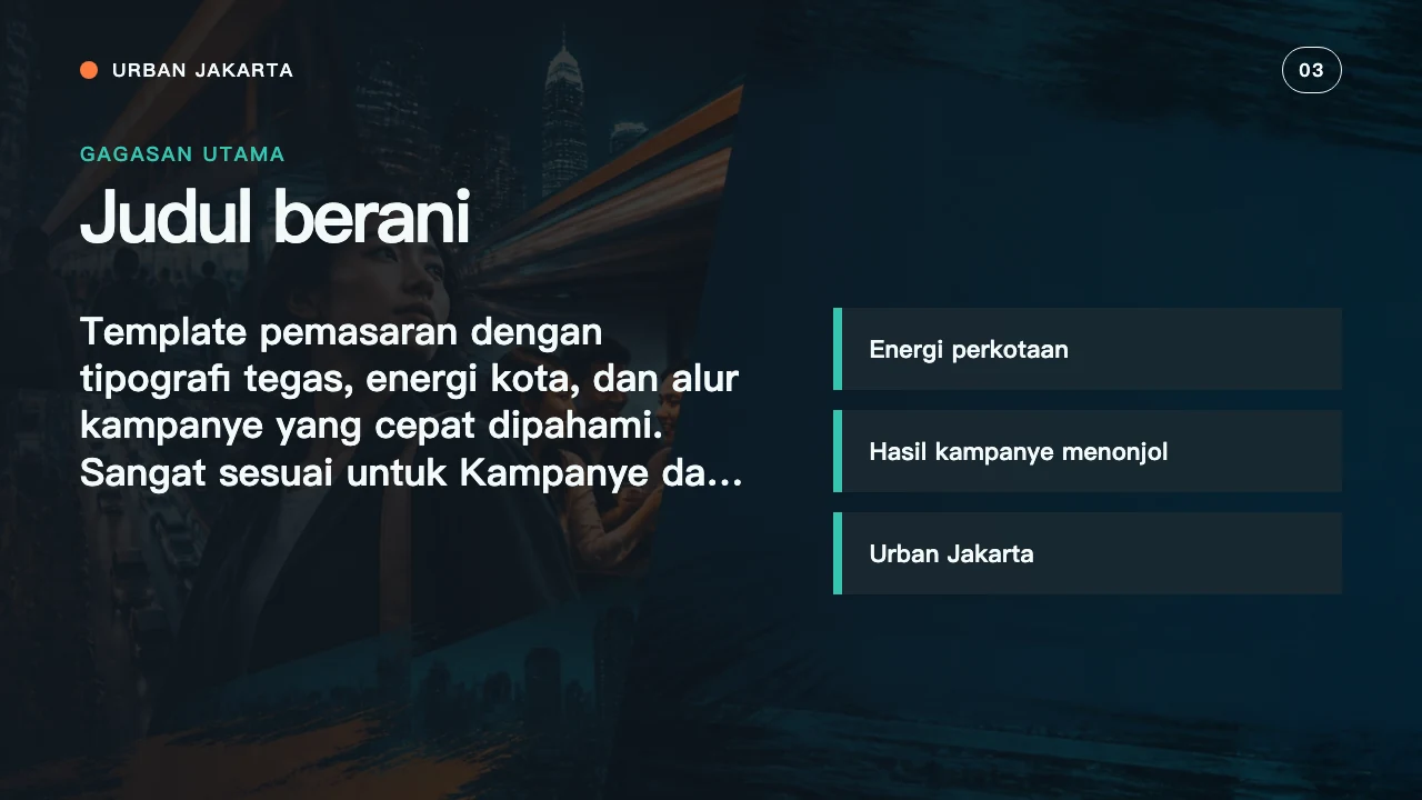 Urban Jakarta slide 4