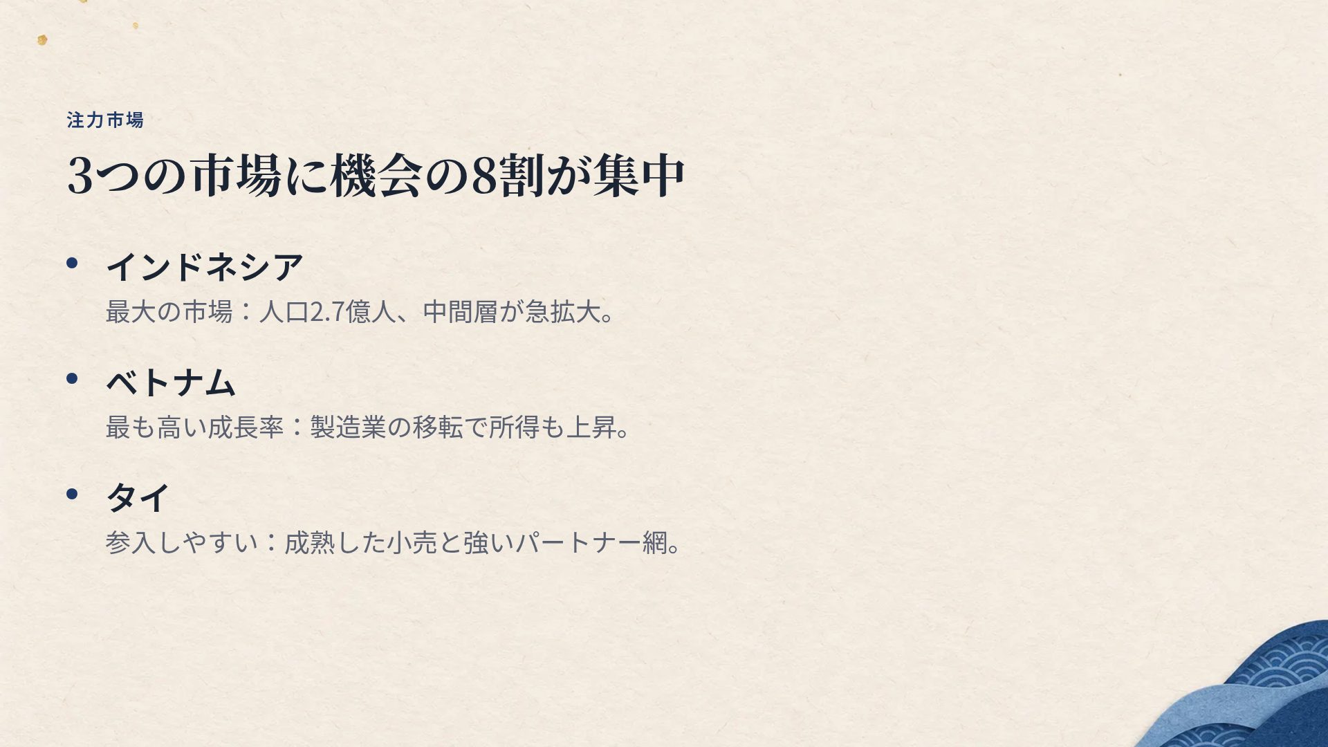 藍染モダン スライド 5