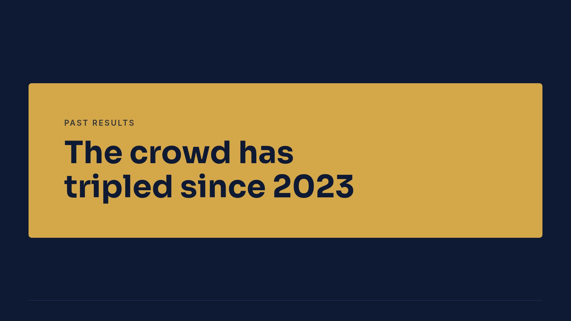 Arena Pitch slide 9