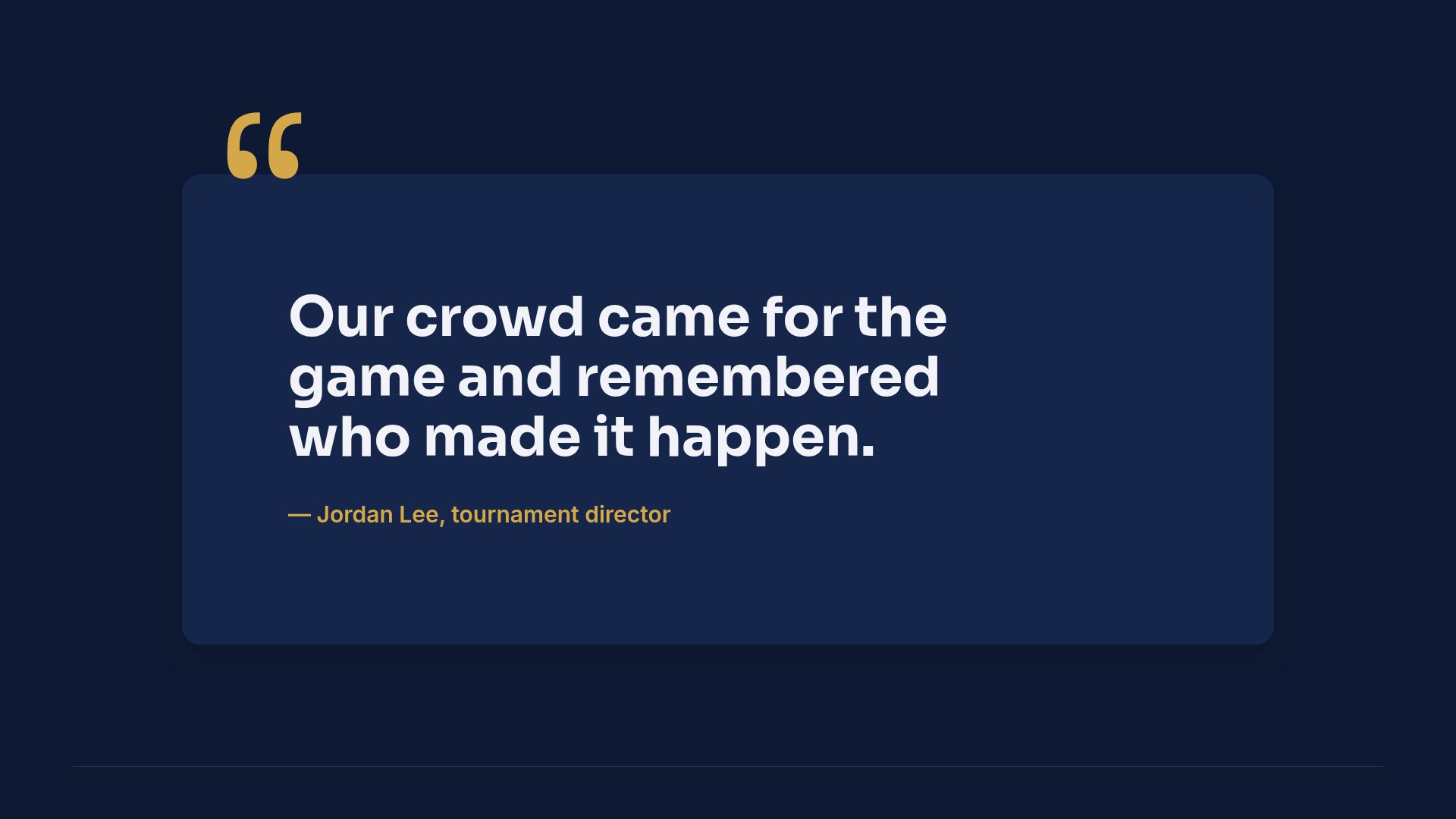 Arena Pitch slide 11