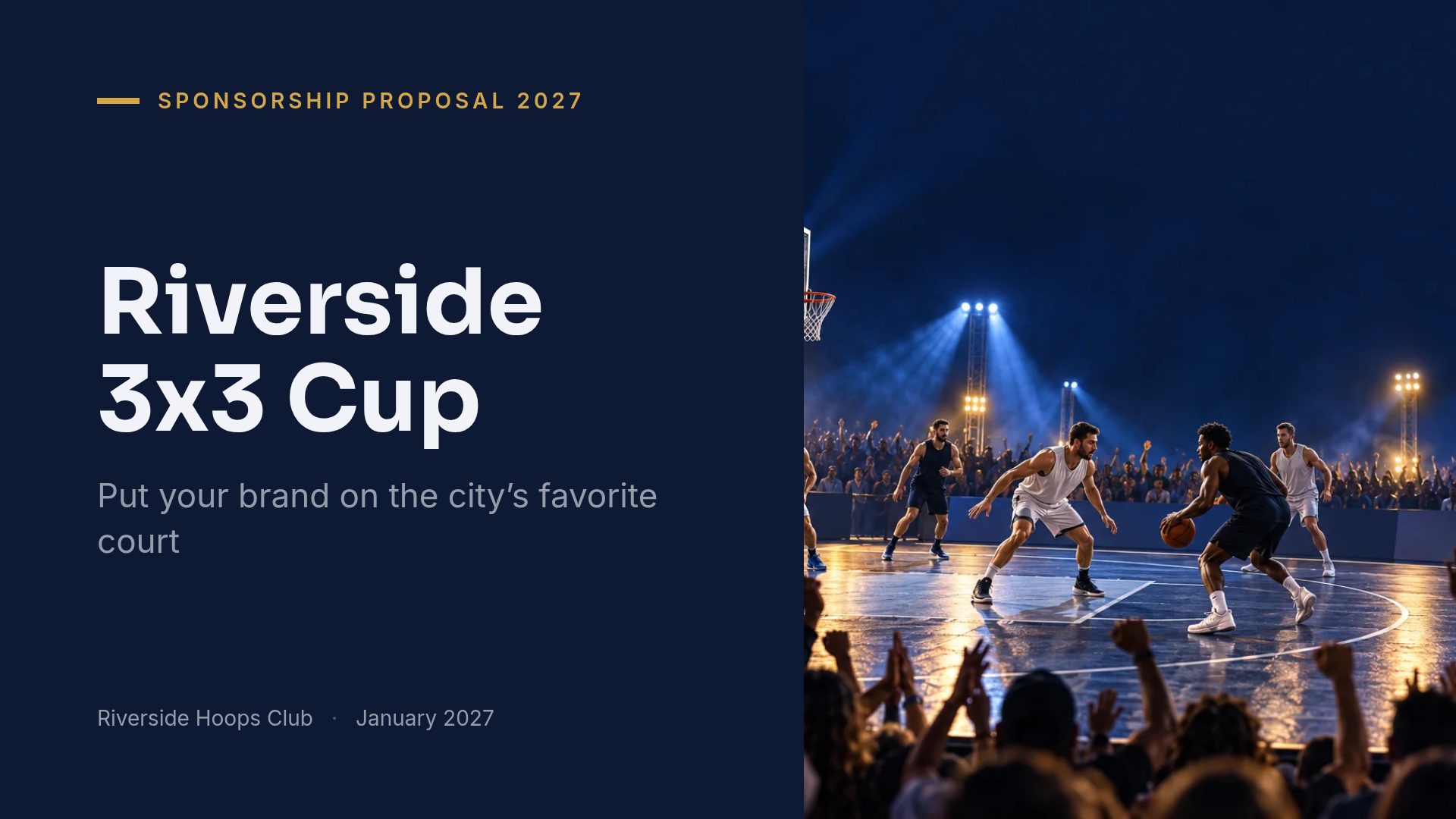 Arena Pitch slide 2