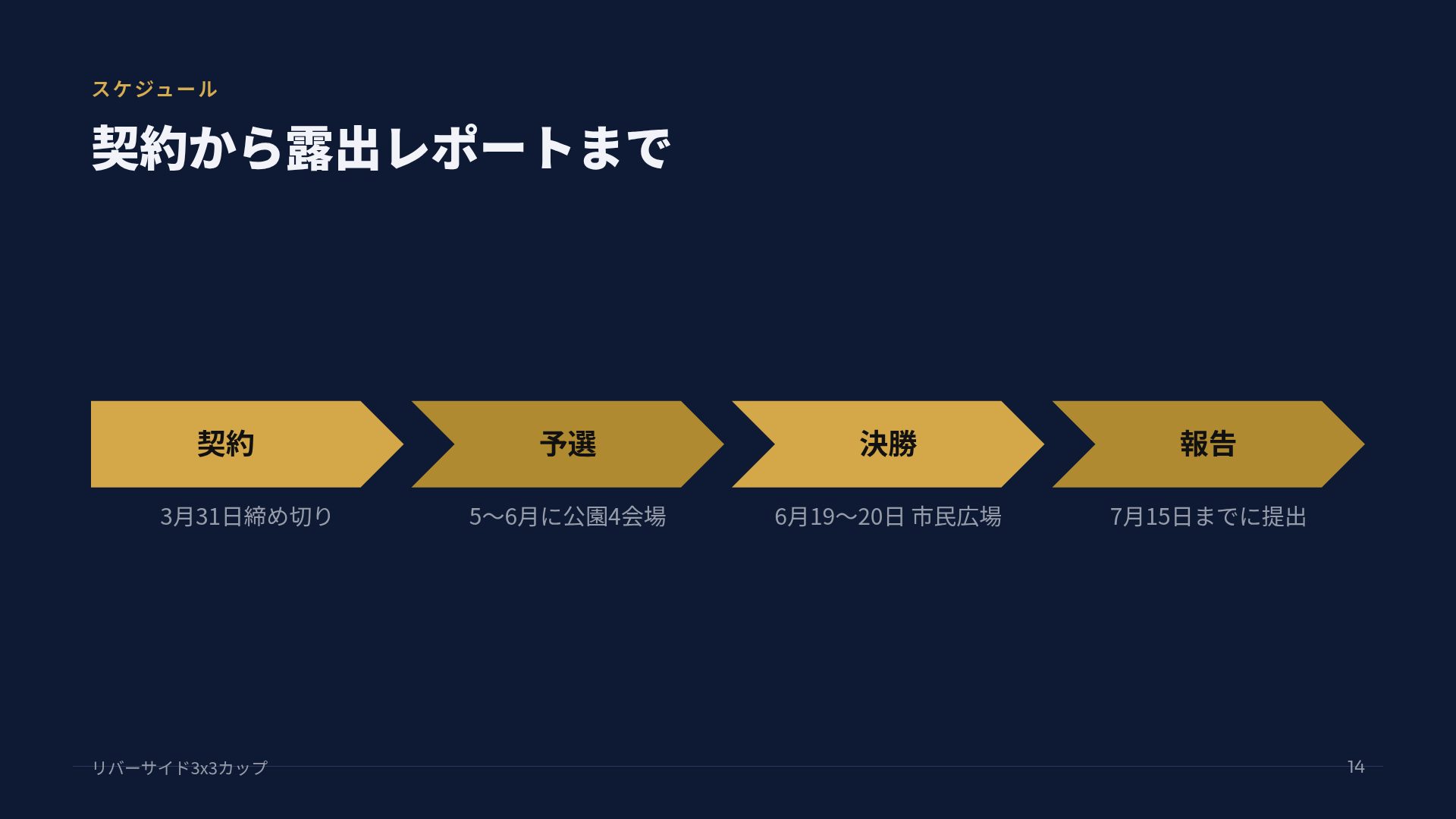 アリーナピッチ スライド 12