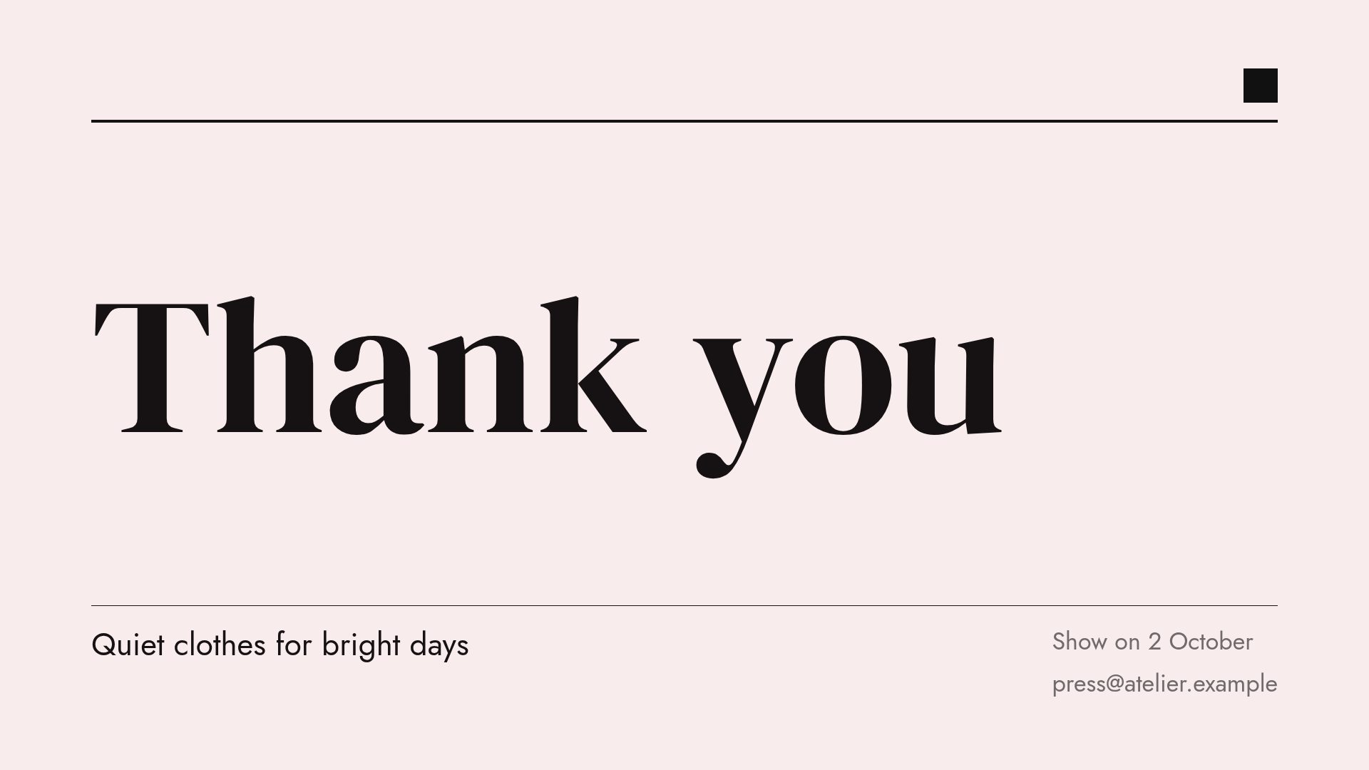 Atelier Blush slide 18