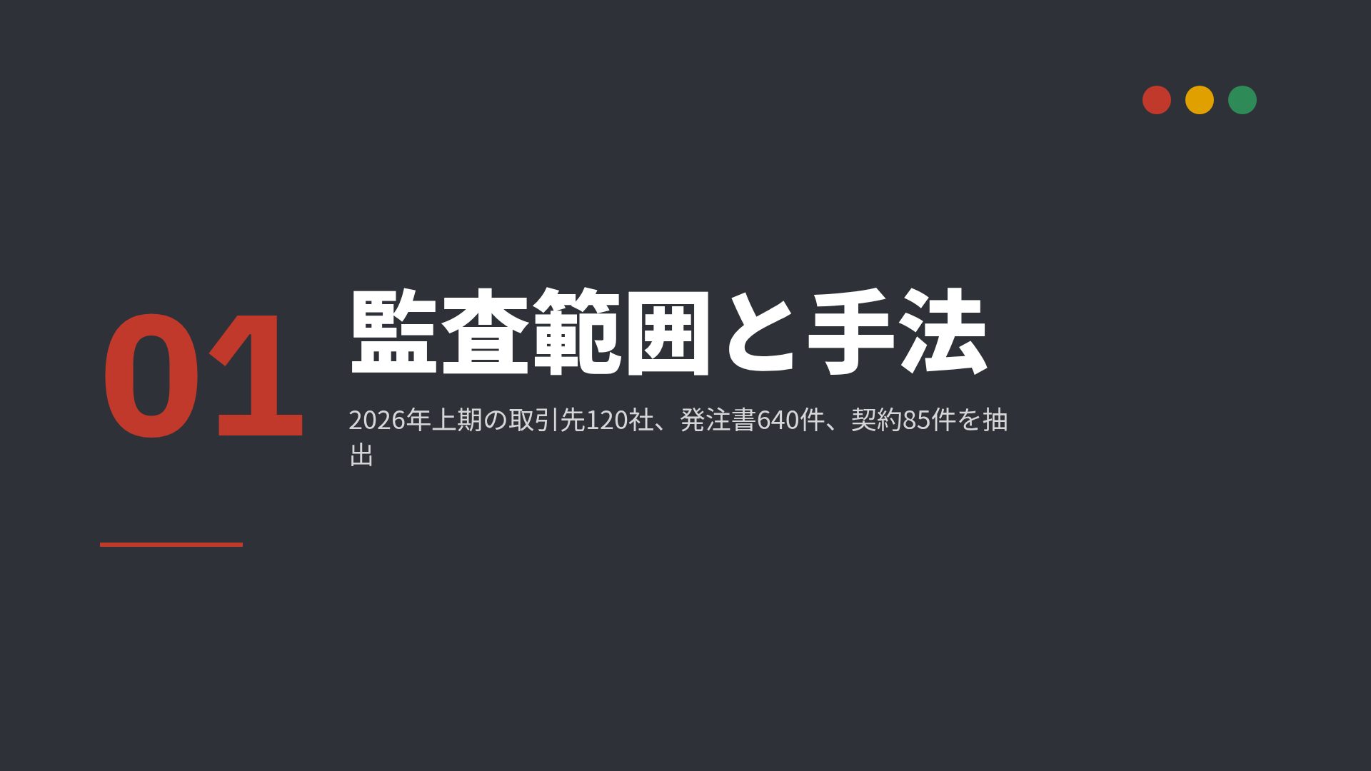 オーディットアイボリー スライド 4