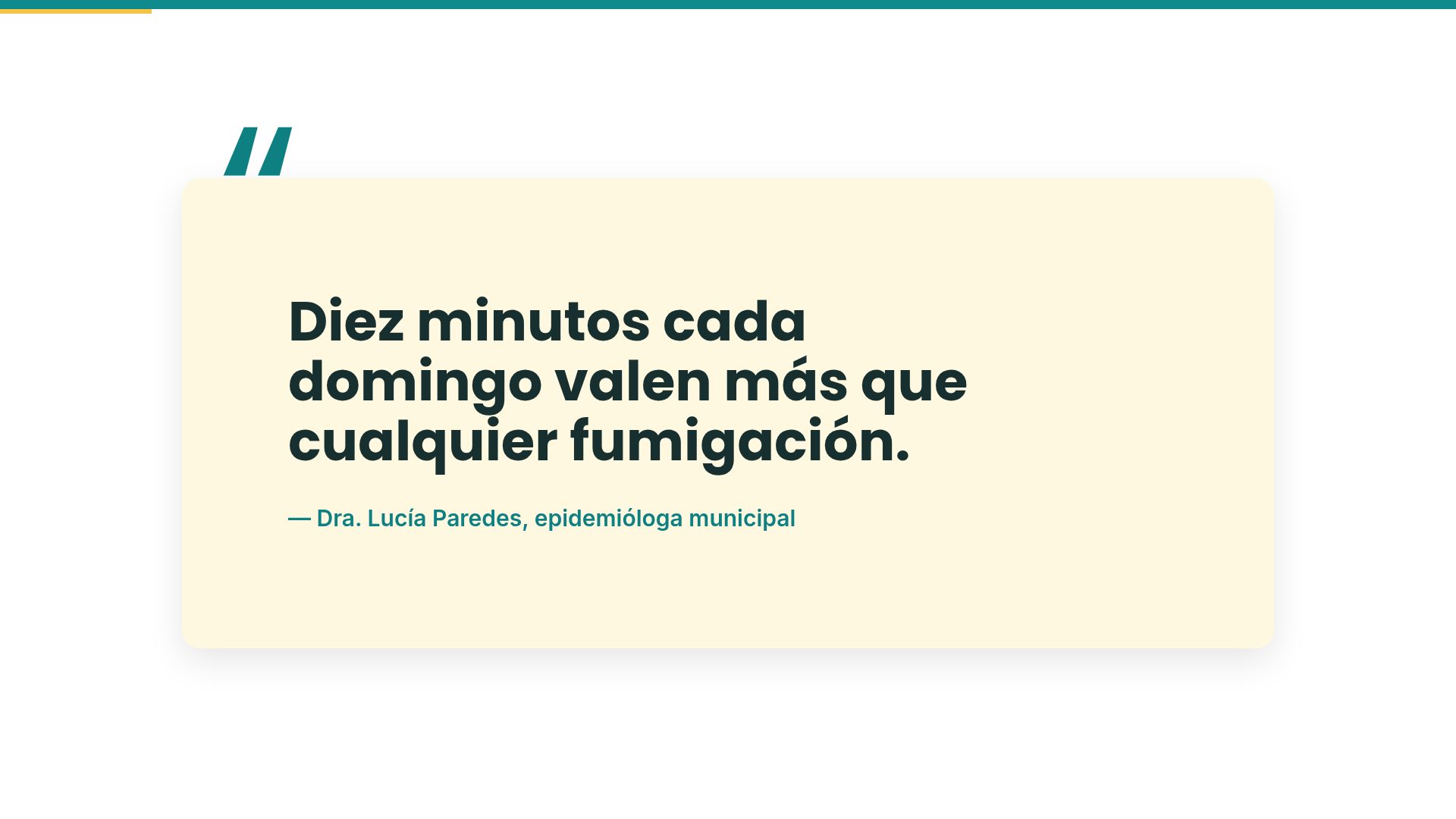 Barrio Health, diapositiva 11