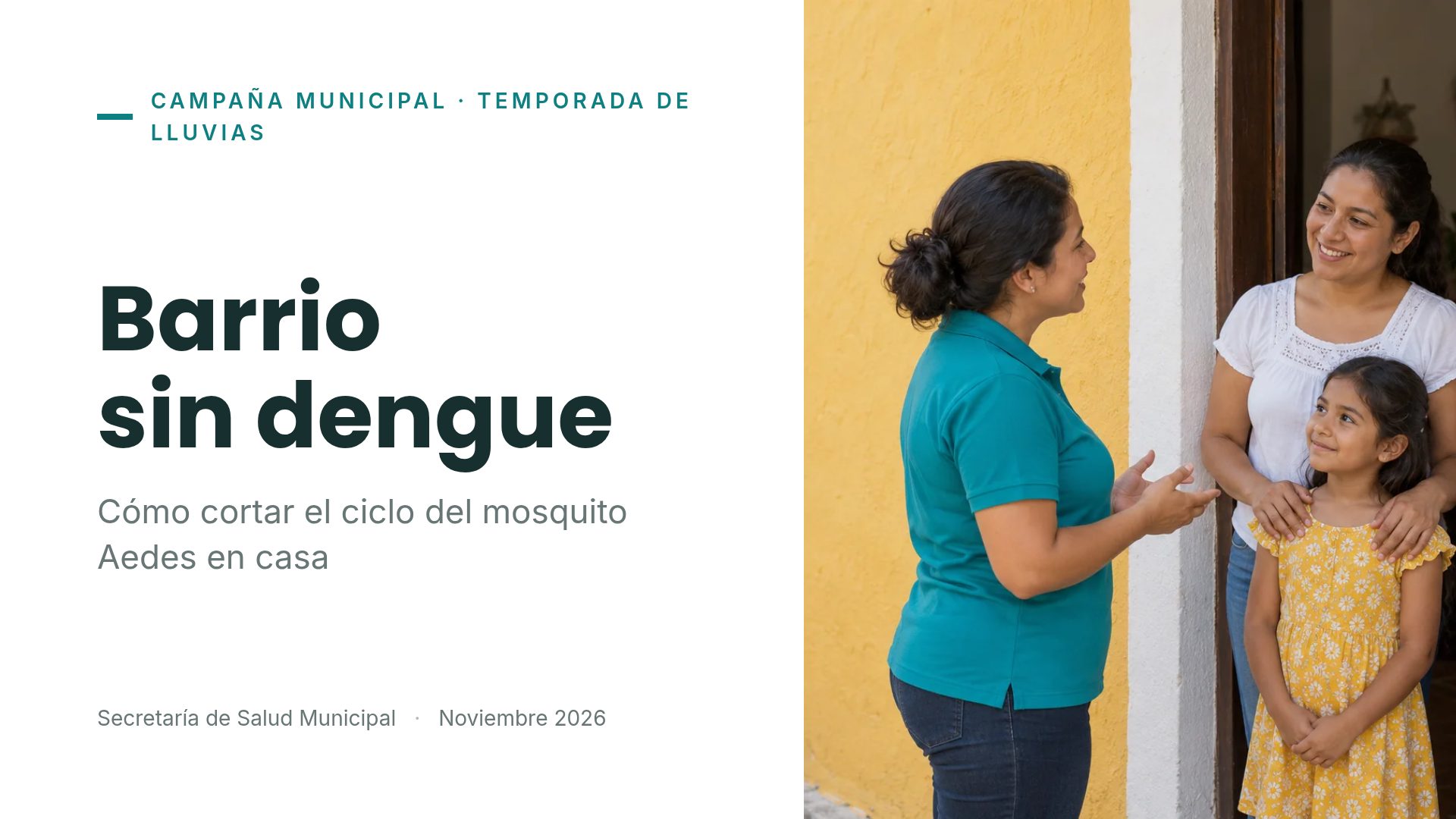 Barrio Health, diapositiva 2