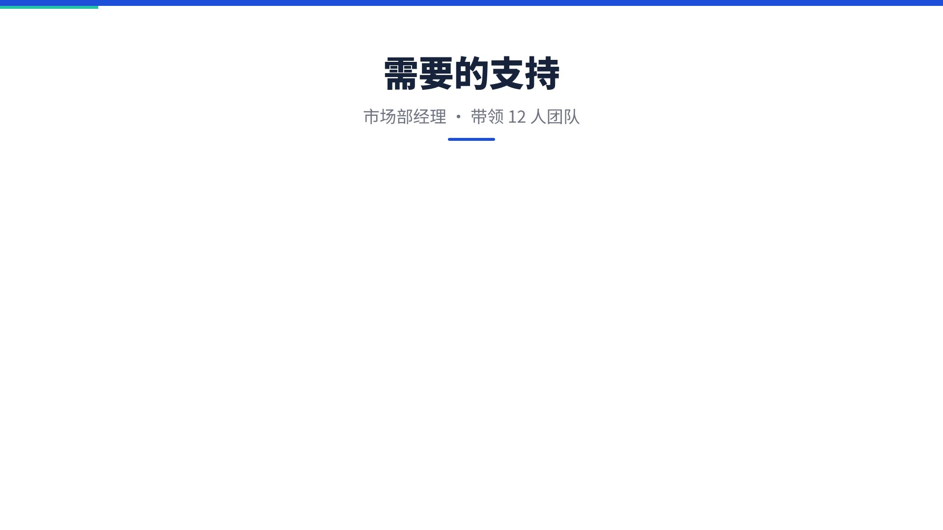 商务蓝述职 第 15 页