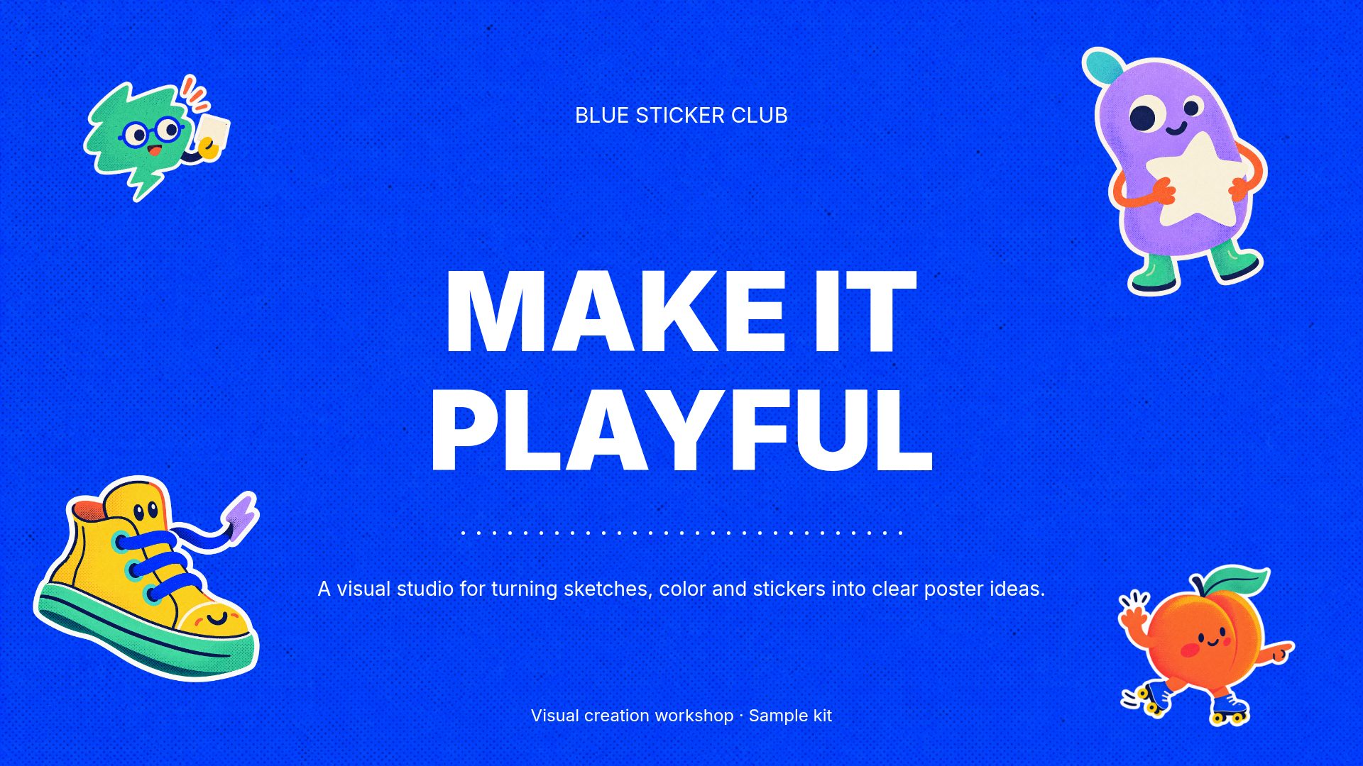 Blue Sticker Club