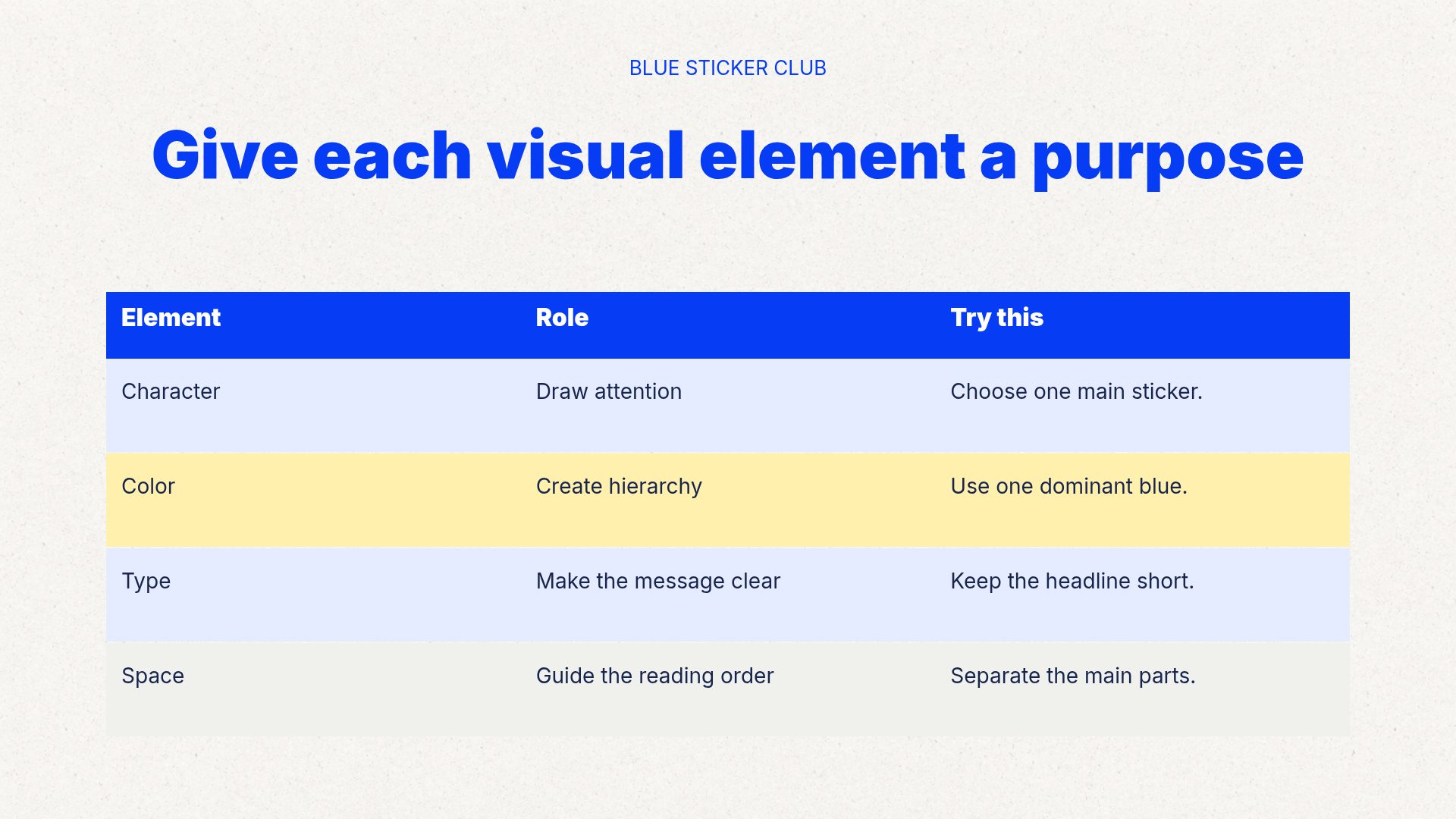 Blue Sticker Club slide 18