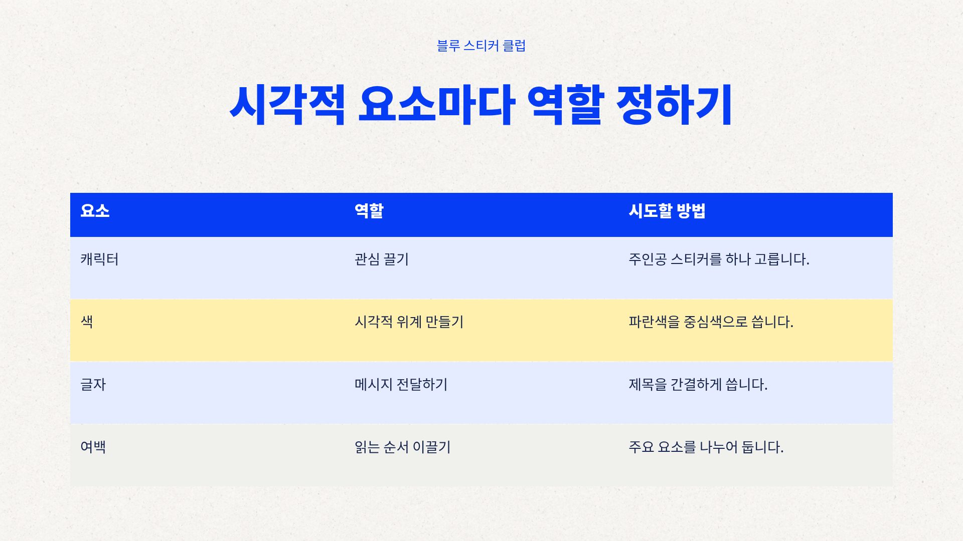 블루 스티커 클럽 18번째 슬라이드