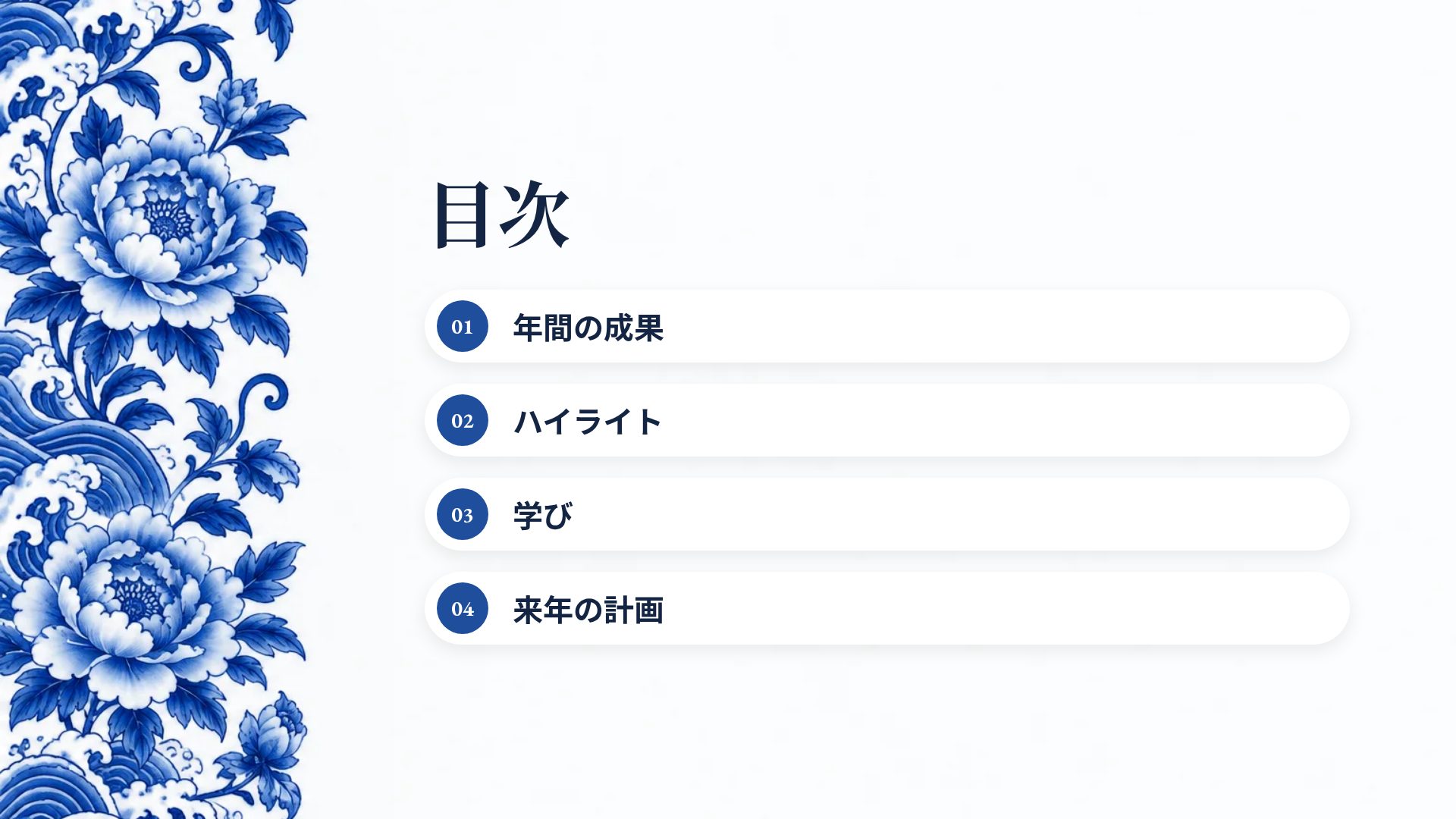 青花 スライド 3