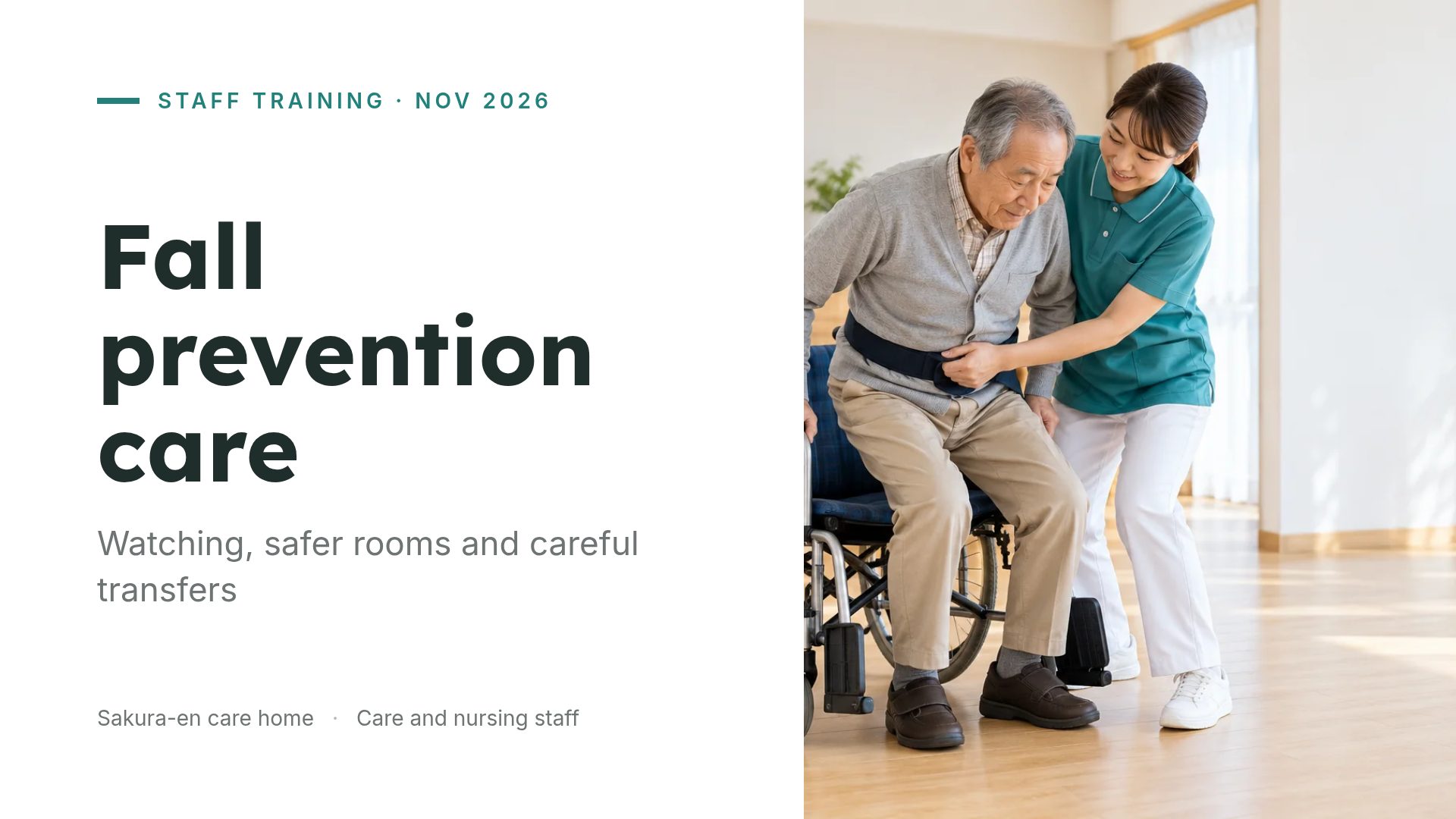 Care Training slide 2