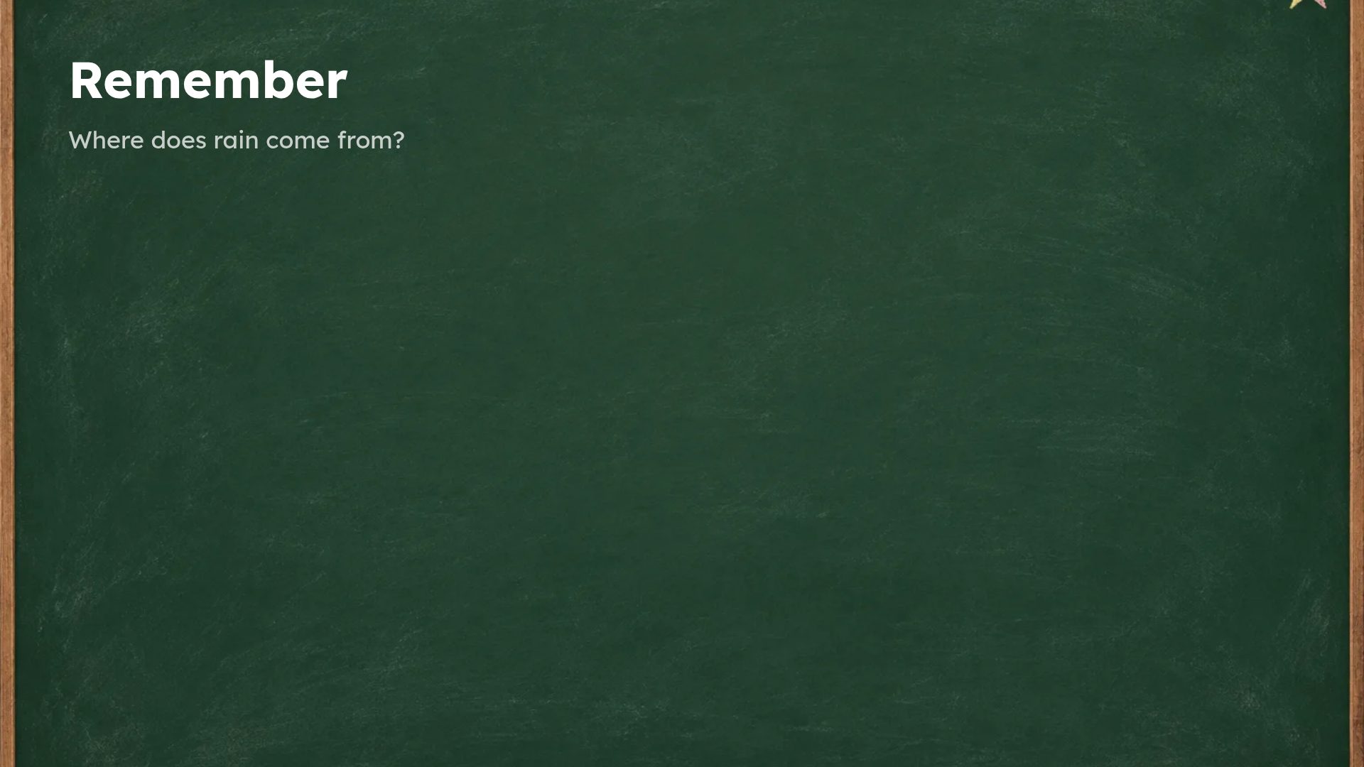 Chalkboard slide 15