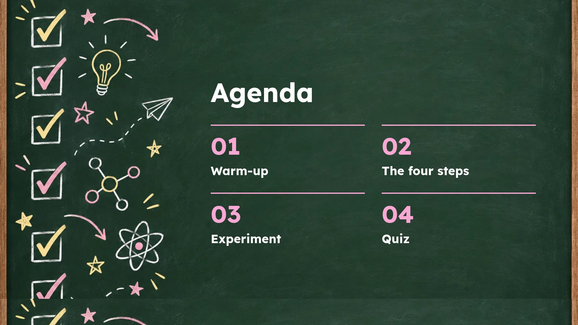 Chalkboard slide 3