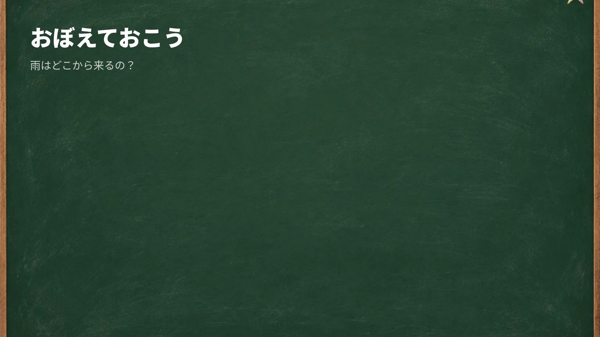 チョークボード スライド 15